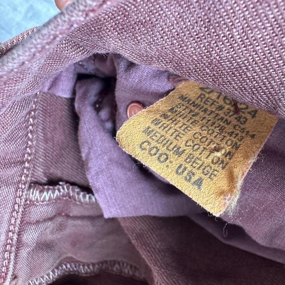 Brown cotton pants in a - Picture 3 of 6